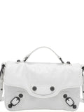 Balenciaga Women's Le City Nano Bag in White
