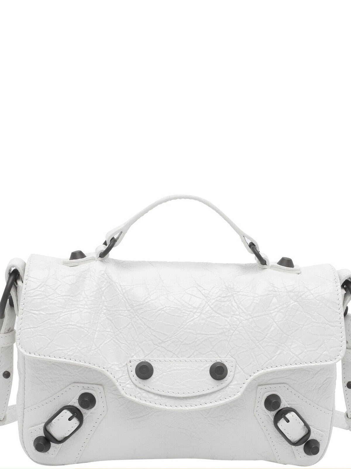 Balenciaga Women's Le City Nano Bag in White