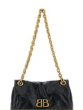 Balenciaga Women's Monaco Mini Shoulder Bag in Black