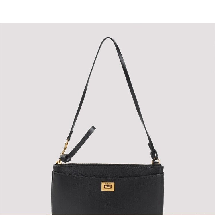 Balenciaga Women's Rodeo Pouch Shoulder Bag in Black