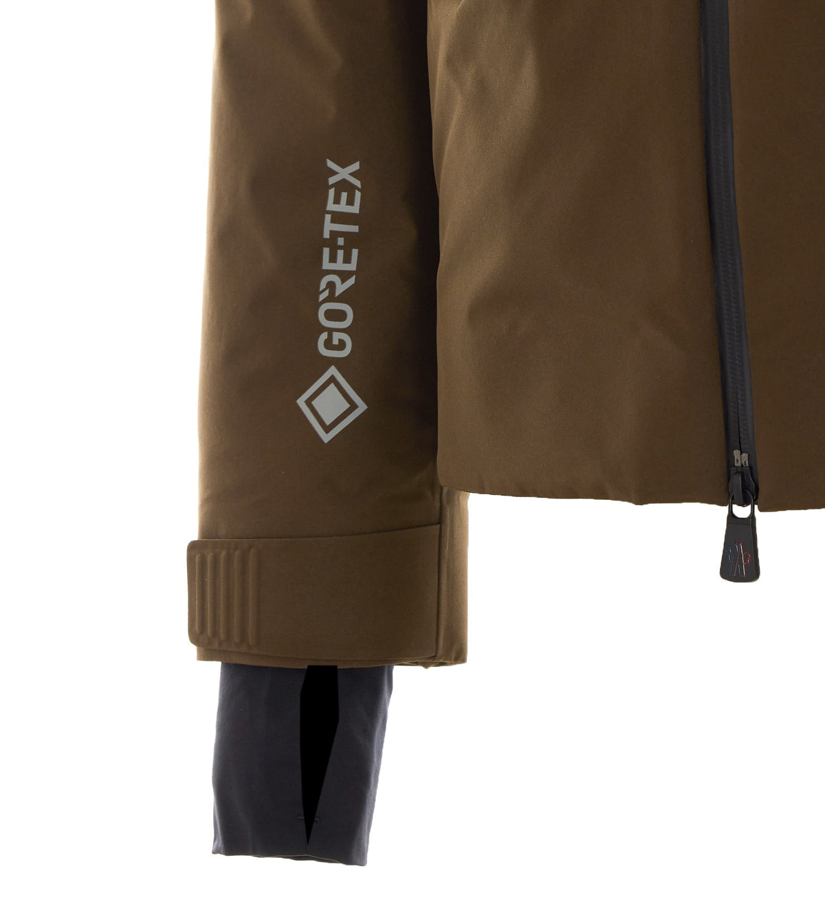 Moncler Grenoble Men's Balmhorn Down Jacket in Brown - view 3