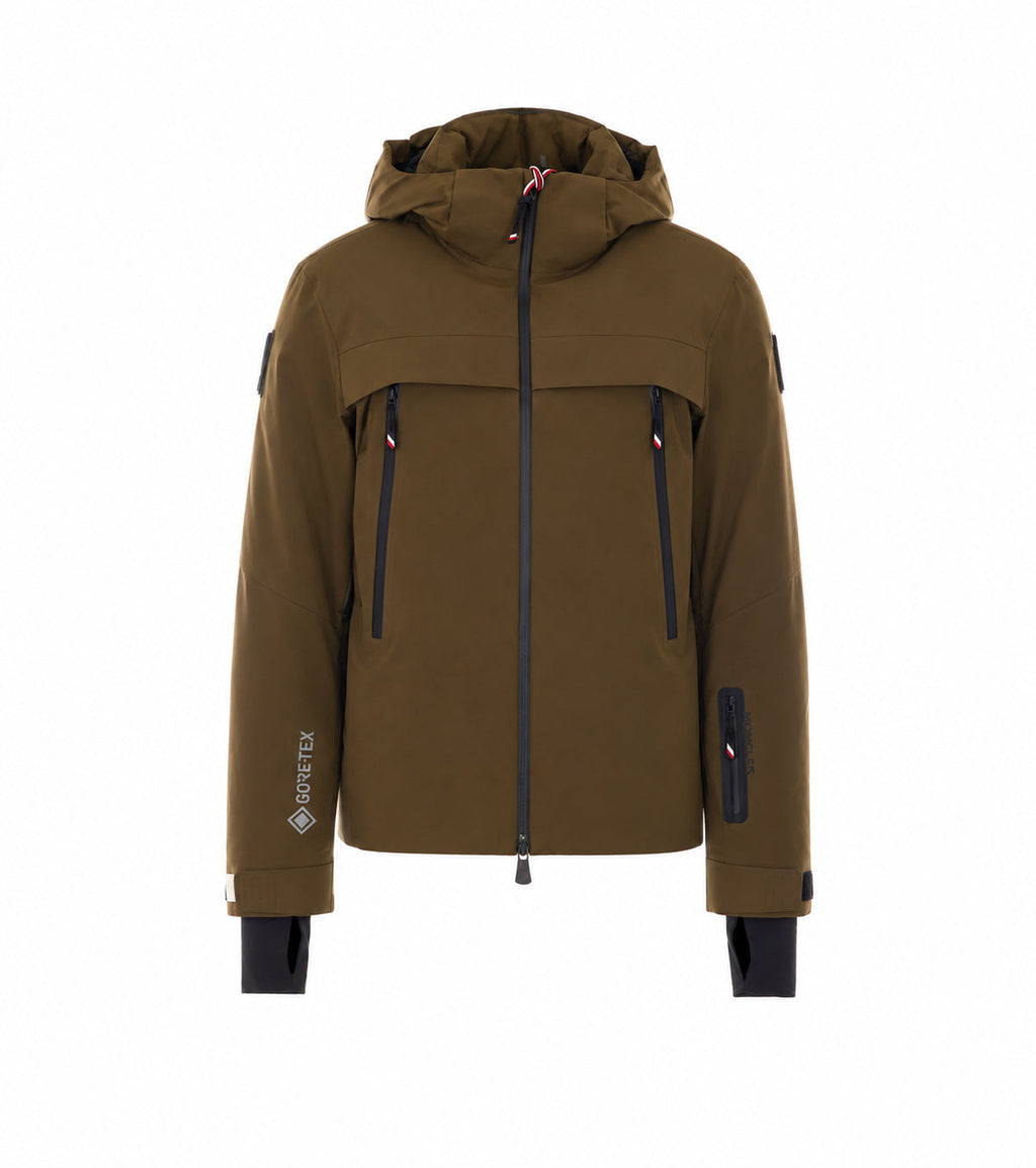Moncler Grenoble Men's Balmhorn Down Jacket in Brown - view 1
