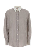 Brunello Cucinelli Women's Silk Shirt in Beige - view 1