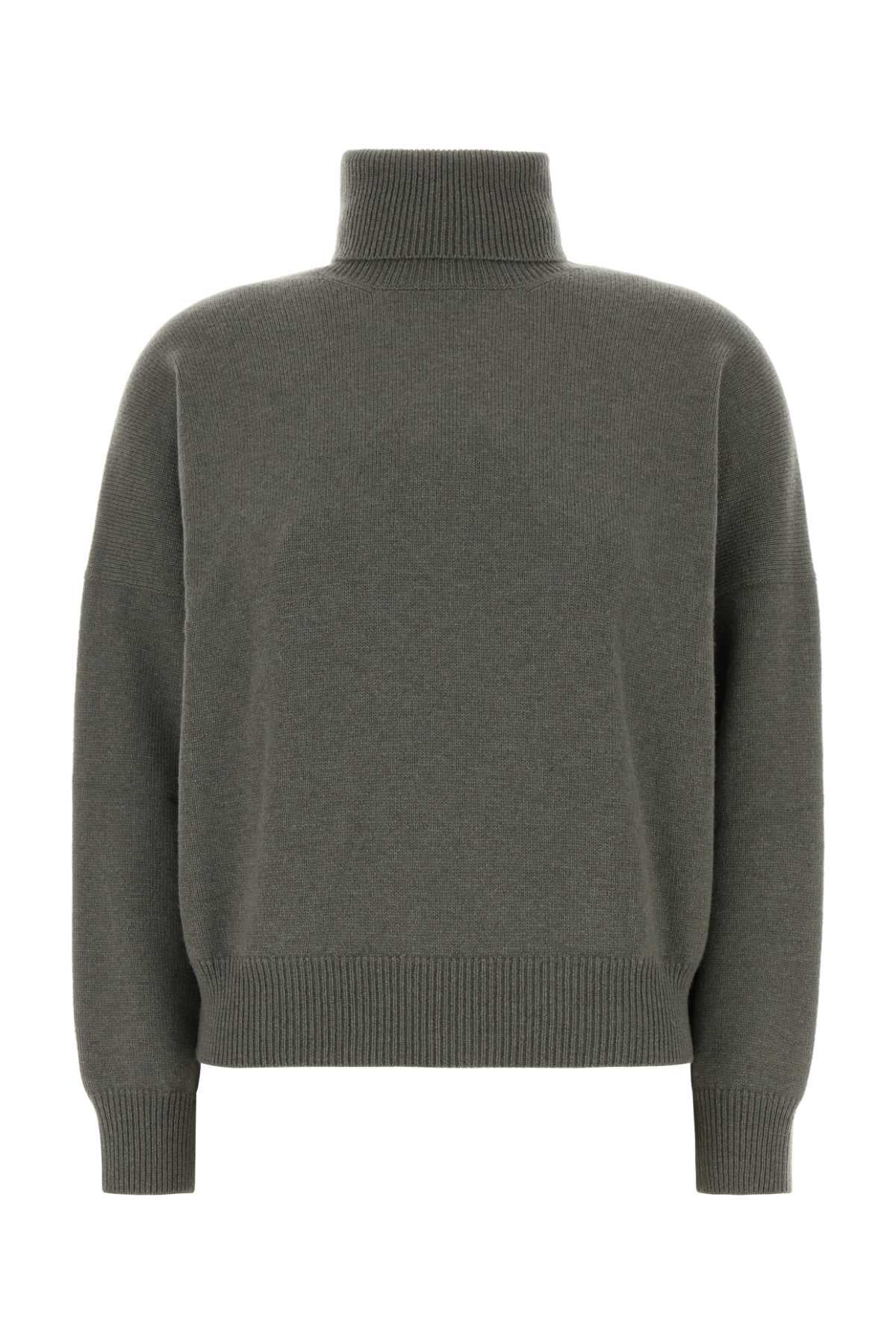 Brunello Cucinelli Women's Cashmere Turtleneck in Oregano - view 1