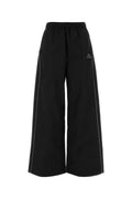 Balenciaga Women's Cotton Skiwear Track Pants in Black - view 1