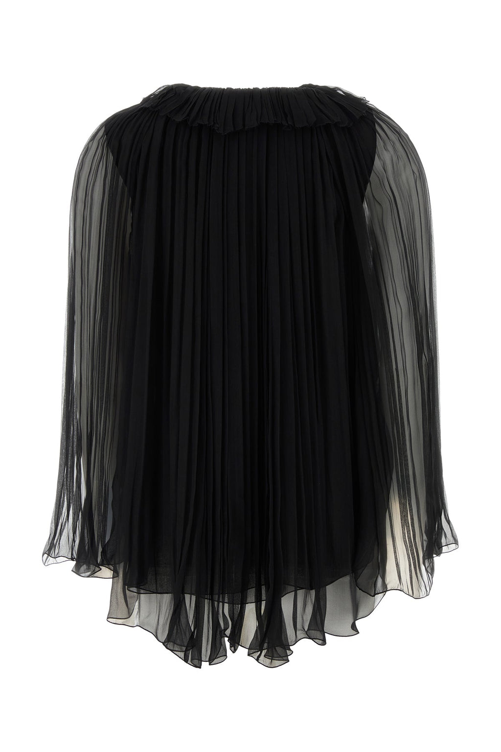 Alberta Ferretti Women's Crepe Blouse in Black