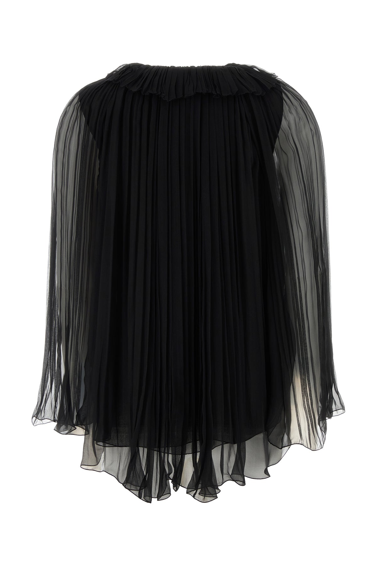 Alberta Ferretti Women's Crepe Blouse in Black