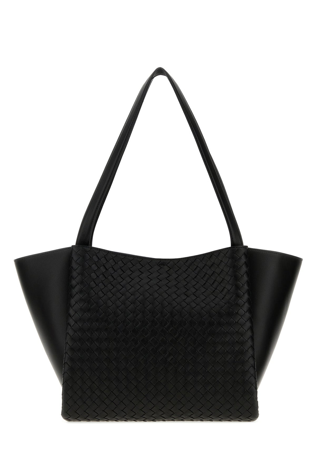 Bottega Veneta Women's Leather Corso Shopping Bag in Black - view 3