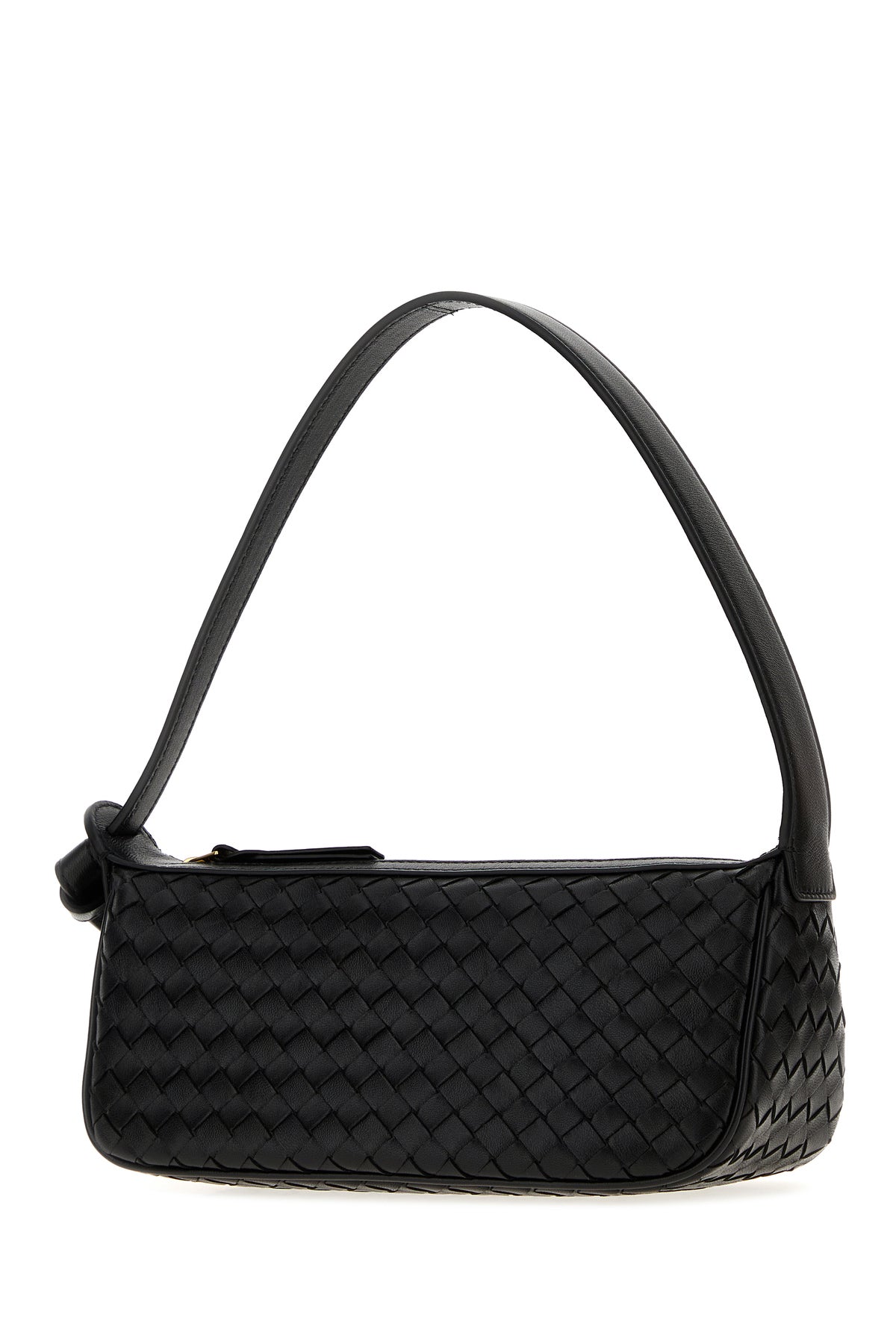 Bottega Veneta Women's Leather Nodo Shoulder Bag in Black - view 2