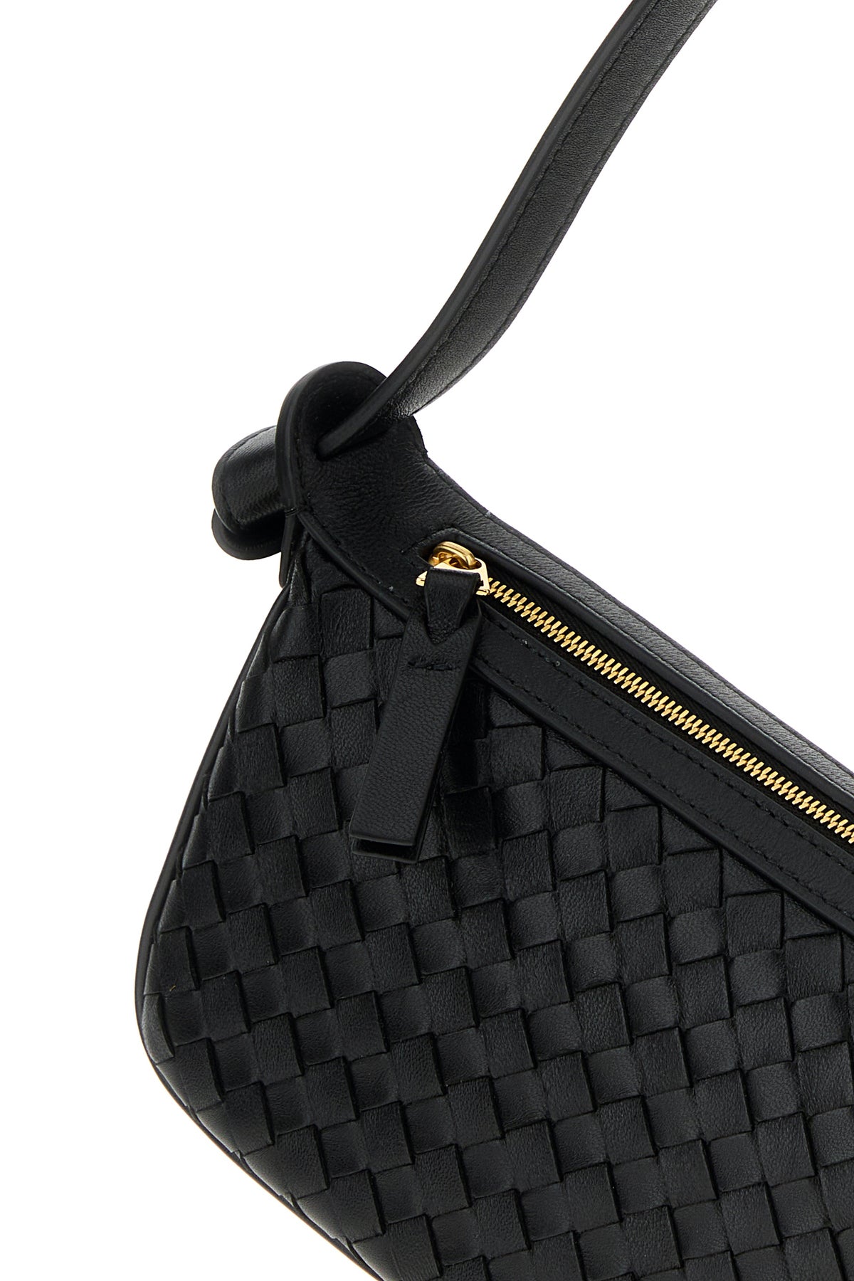 Bottega Veneta Women's Leather Nodo Shoulder Bag in Black - view 4