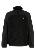 Prada Men's Re-Nylon Sweatshirt in Black - view 1
