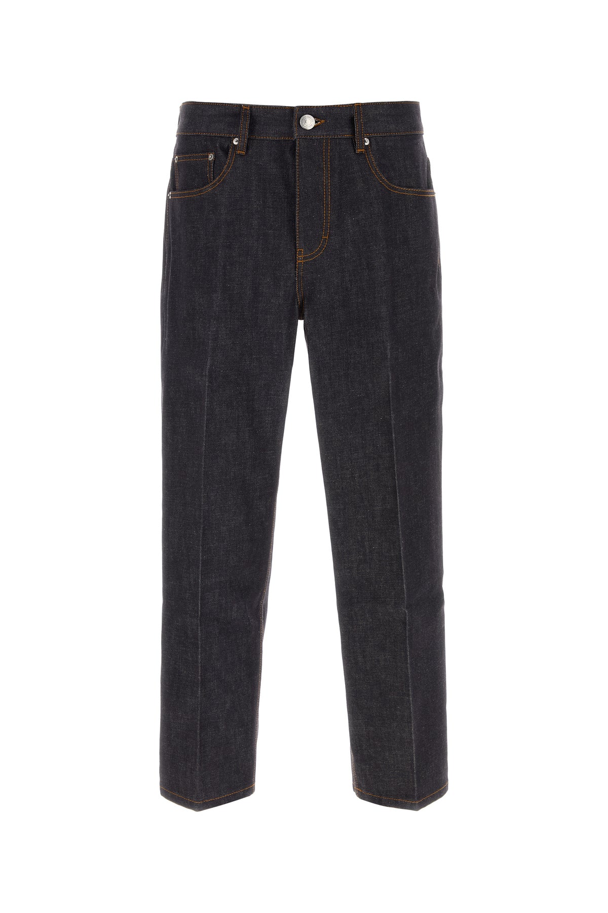 Ami Paris Men's Cotton Denim Jeans in Blue - view 1