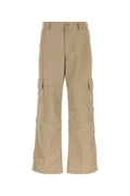 Balenciaga Men's Nylon Cargo Pants in Khaki - view 1