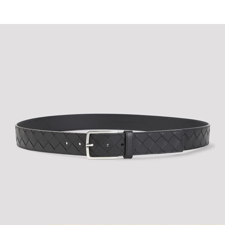 Bottega Veneta Men's Belt in Black