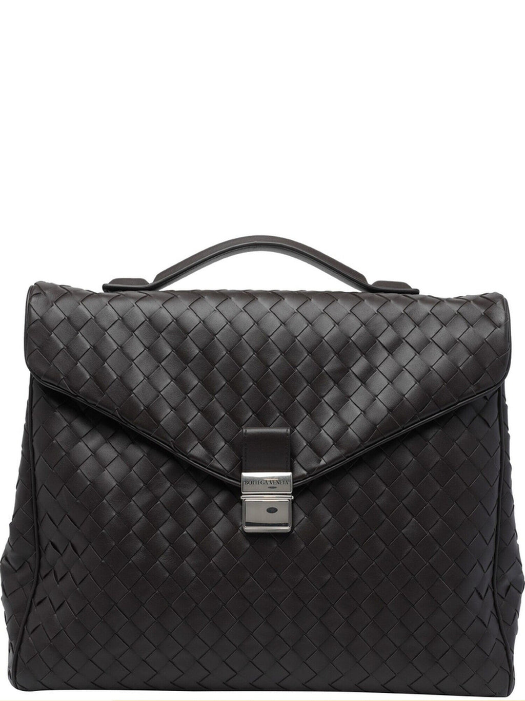 Bottega Veneta Men's Briefcase in Brown