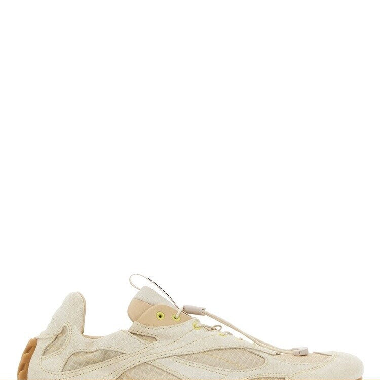 Bottega Veneta Men's Flash Orbit Sneakers in Beige