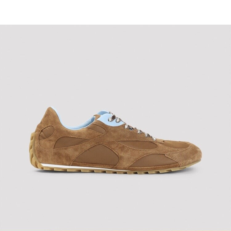 Bottega Veneta Men's Flash Orbit Sneakers in Brown