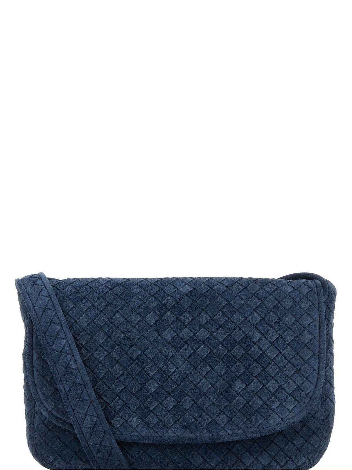 Bottega Veneta Men's Veneto Small Bag in Blue