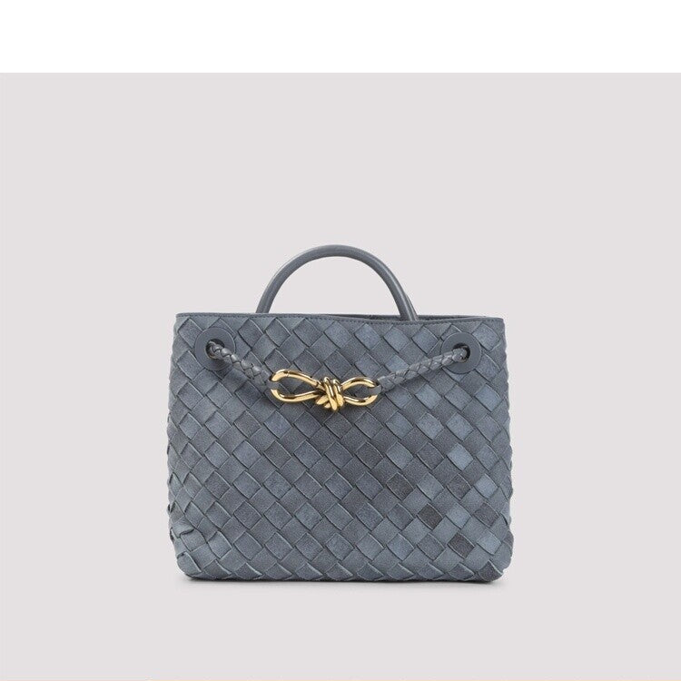 Bottega Veneta Women's Andiamo Small Bag in Blue