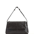 Bottega Veneta Women's Giorno Mini Shoulder Bag in Brown