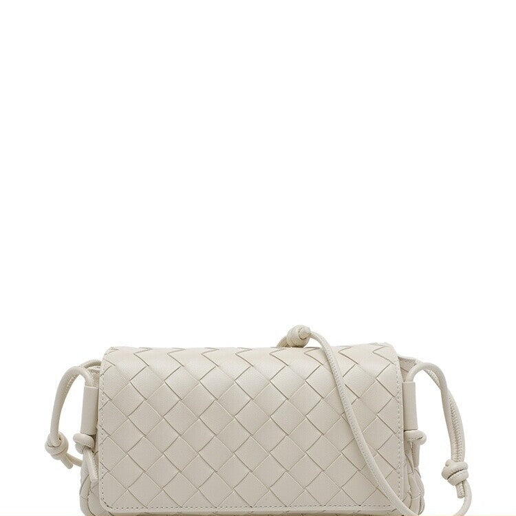 Bottega Veneta Women's Notturno Small Shoulder Bag in White