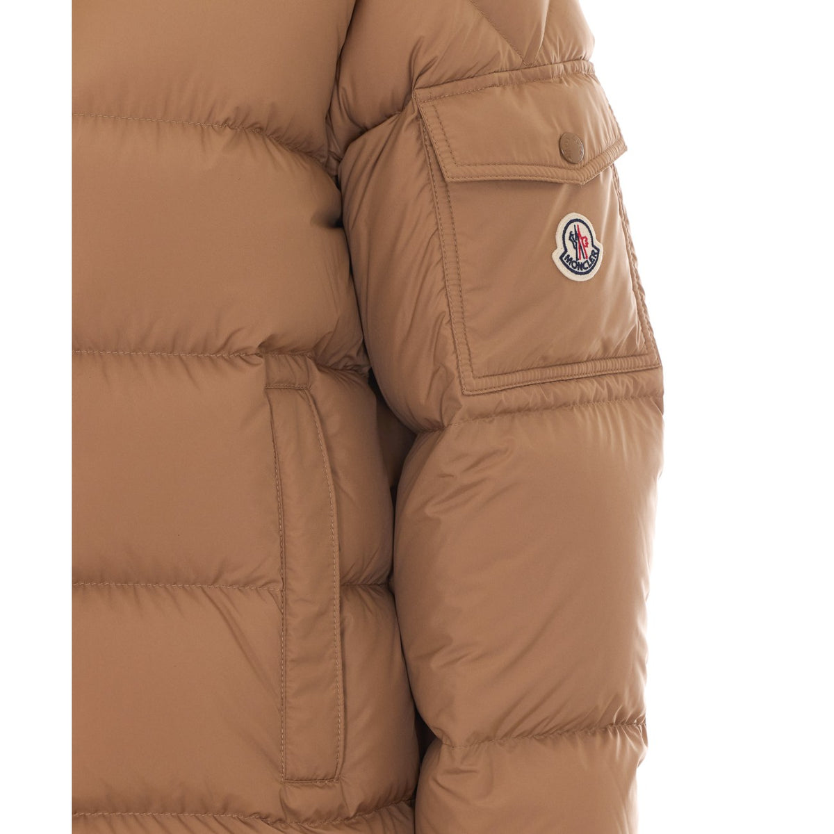 Moncler Women's Maya Down Jacket in Beige - view 2