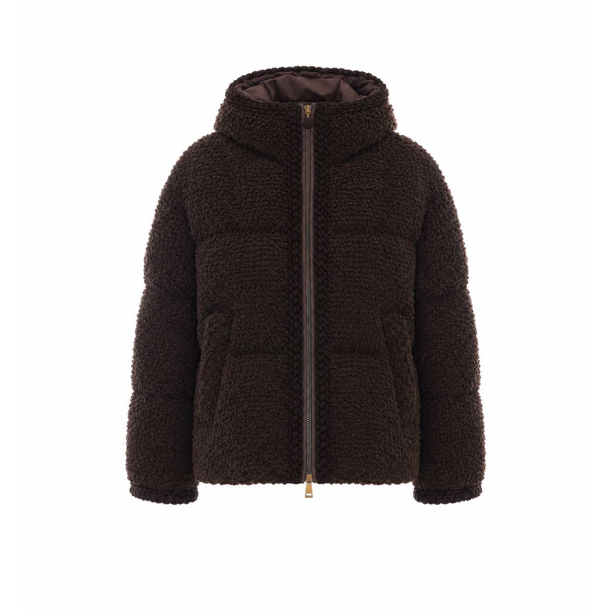 Moncler Women's Cristallin Down Jacket in Brown - view 1