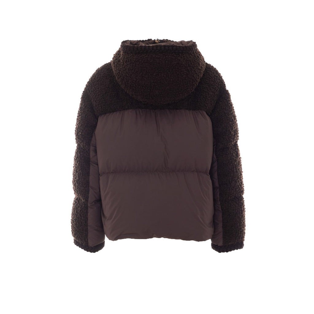 Moncler Women's Cristallin Down Jacket in Brown - view 3