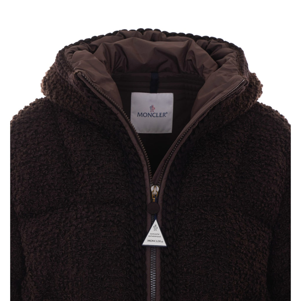 Moncler Women's Cristallin Down Jacket in Brown - view 4