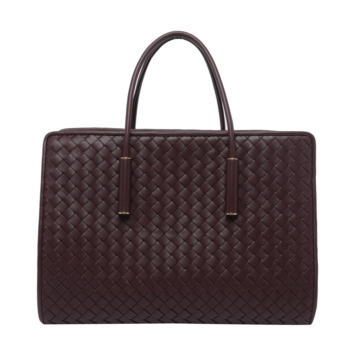 Bottega Veneta Women's Barbara Tote in Red/Burgundy - view 1