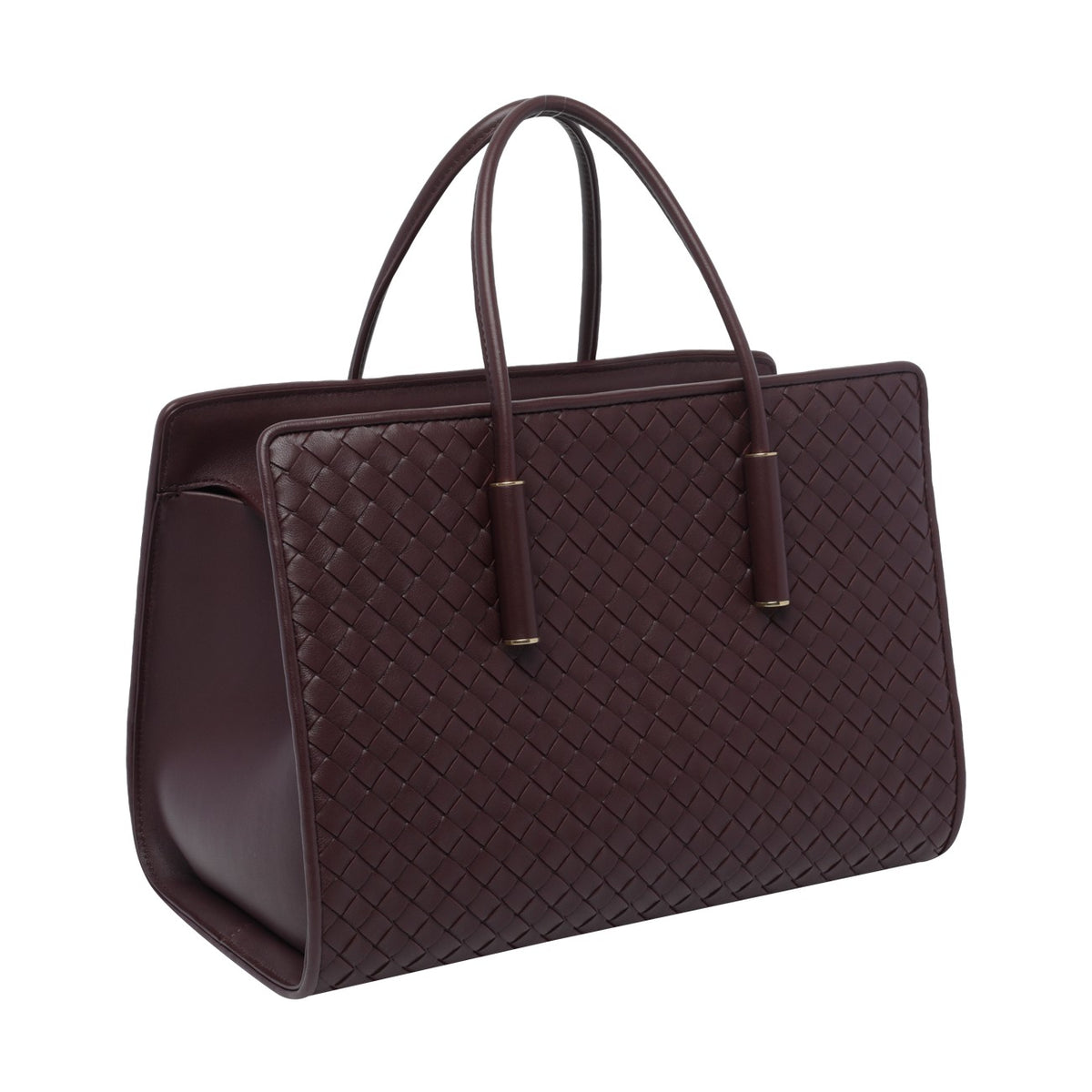 Bottega Veneta Women's Barbara Tote in Red/Burgundy - view 2