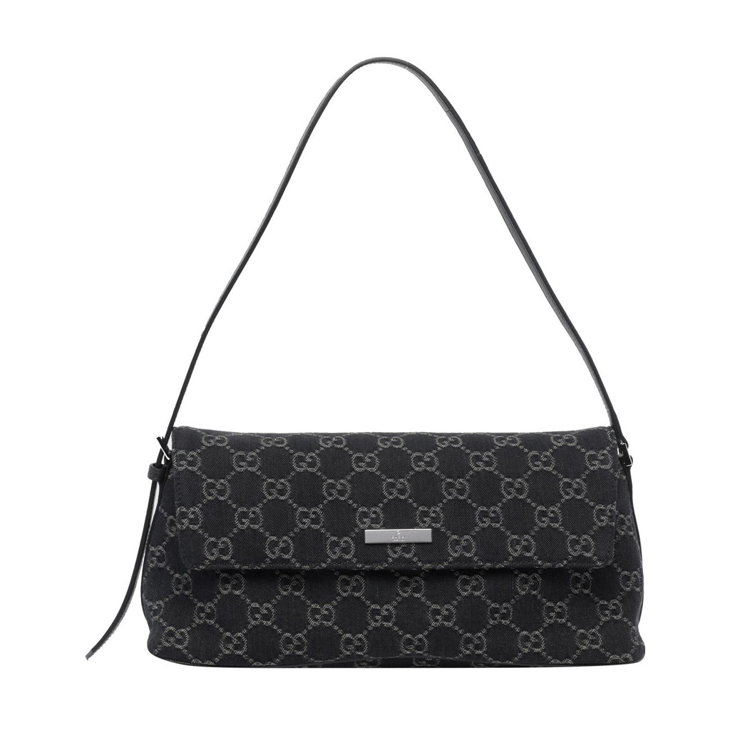 Gucci Women's Madison Canvas Shoulder Bag in Black - view 1