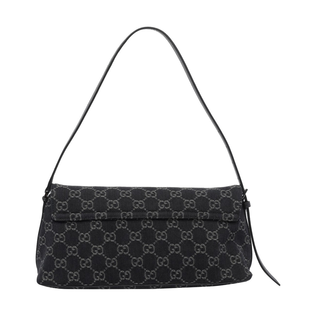 Gucci Women's Madison Canvas Shoulder Bag in Black - view 3