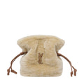 Saint Laurent Women's Shearling Jamie Bag in Beige - view 1