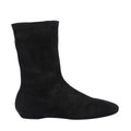 The Row Cindy Suede Booties in Black - view 1