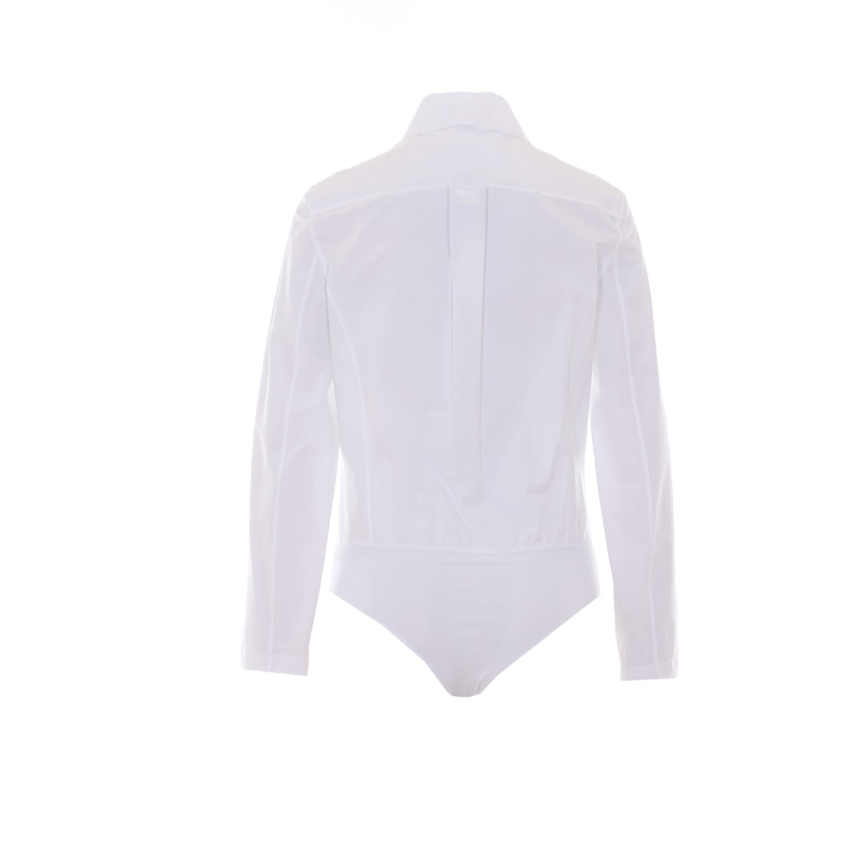 Alaia Basque Cotton Shirt in White - view 2