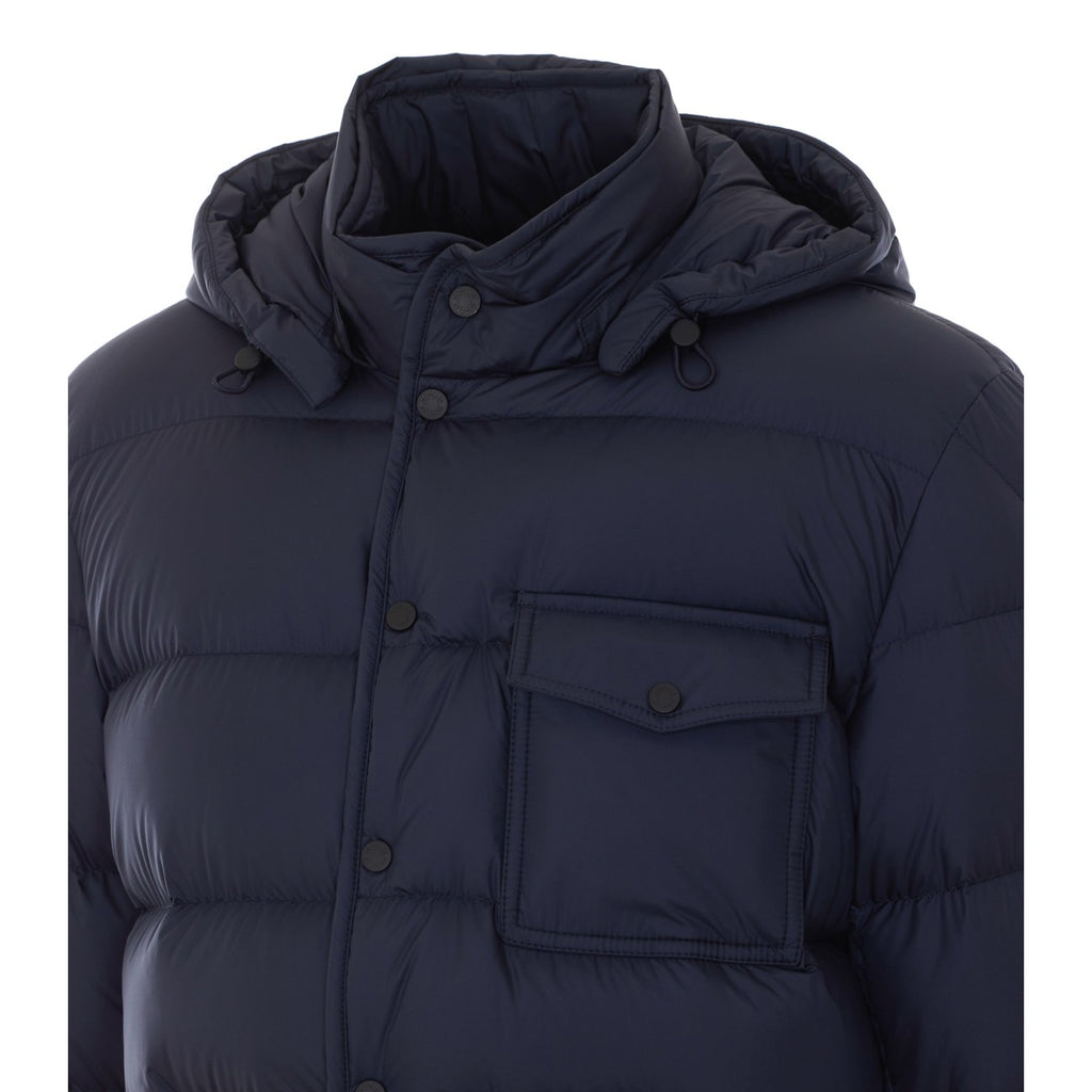 Moncler Men's Tygid Down Jacket in Navy Blue - view 2