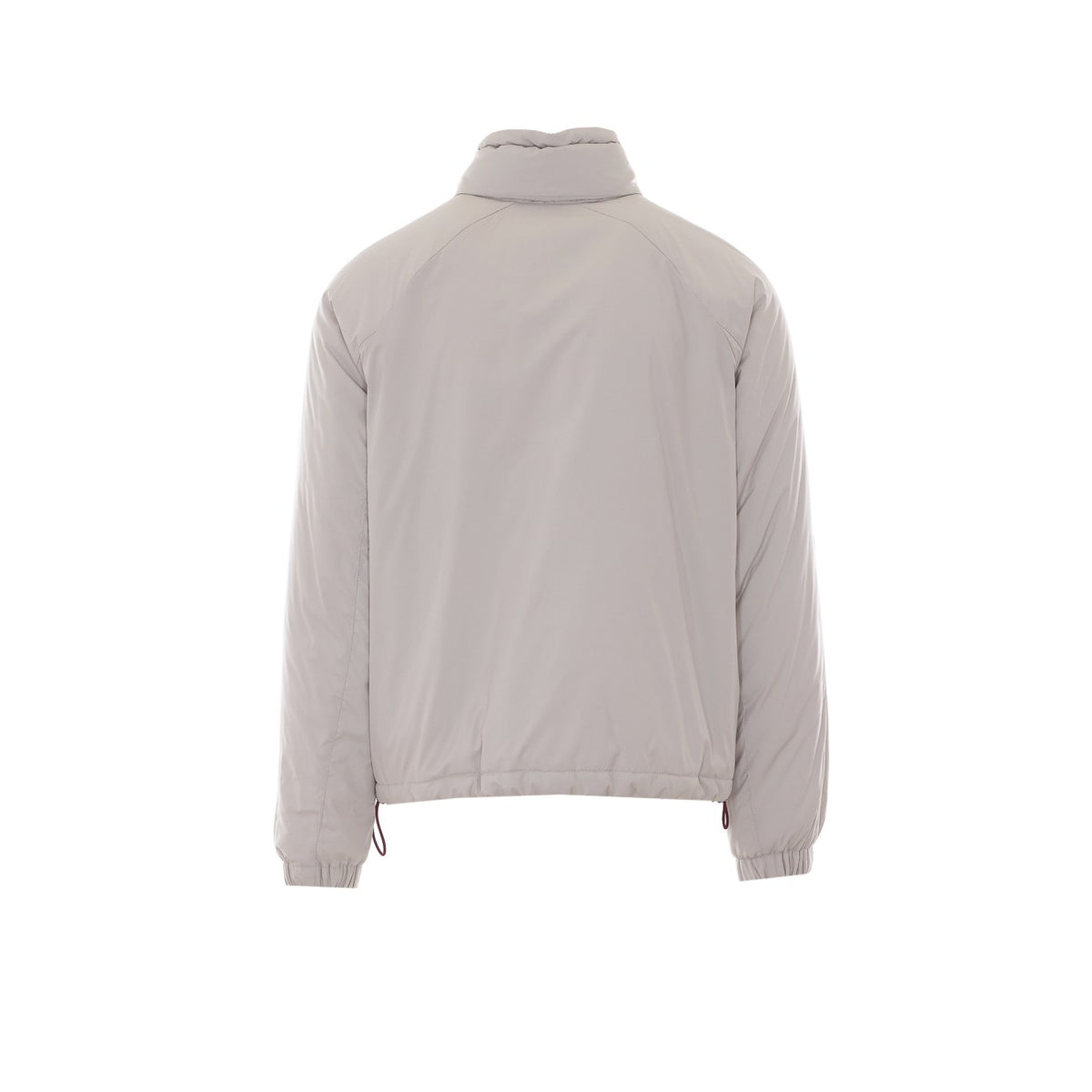Brunello Cucinelli Men's Nylon Jacket in Light Grey - view 2