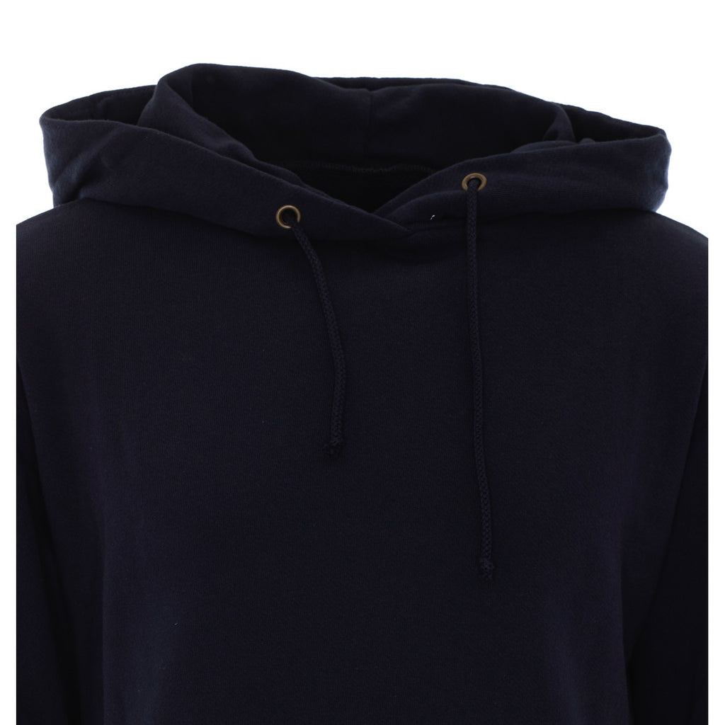 Maison Margiela Men's Cotton Hoodie in Navy Blue - view 4