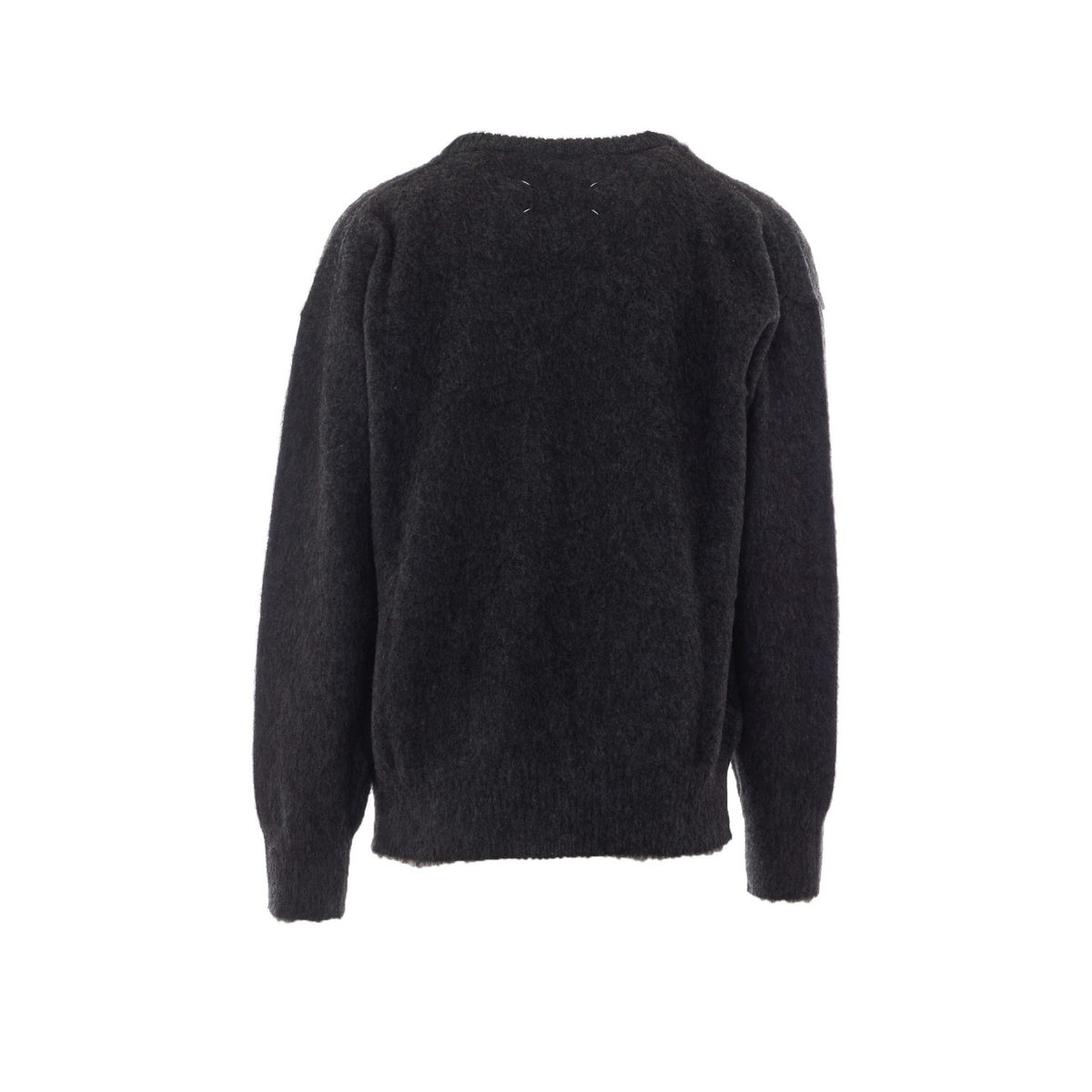 Maison Margiela Men's Wool Alpaca Sweater in Grey - view 2