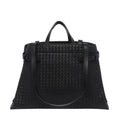 Bottega Veneta Men's Intrecciato Leather Tote in Black - view 1