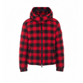 Moncler Men's Airor Check Down Jacket in Red - view 1