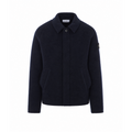 Stone Island Men's Virgin Wool Jacket in Navy Blue - view 1