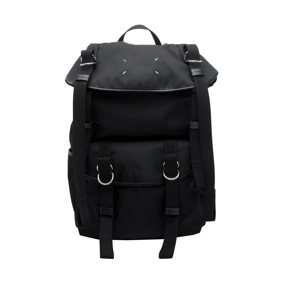 Maison Margiela Men's High Tech Fabric Backpack in Black - view 1