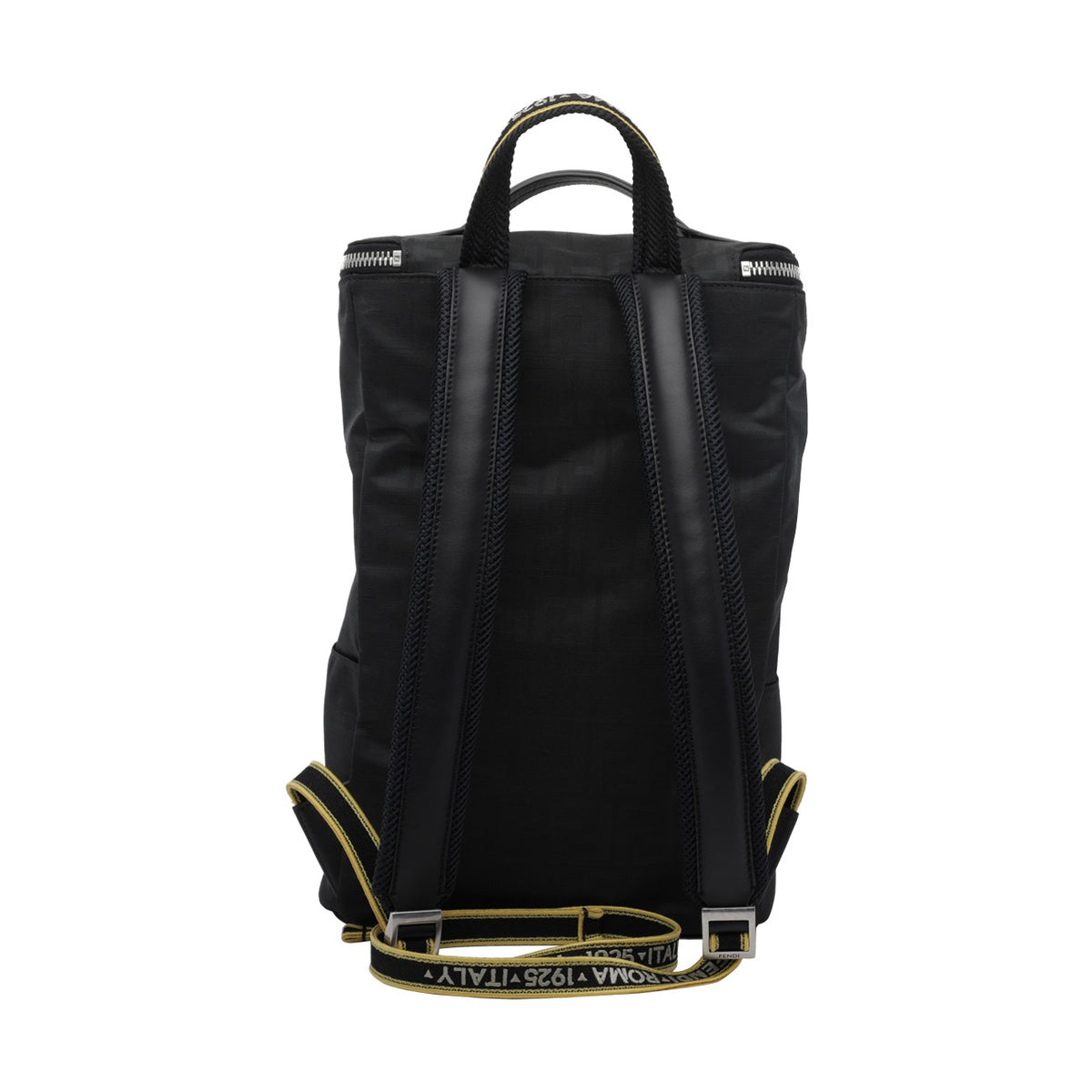 Fendi Men's Superlight FF Canvas Backpack in Black - view 4