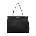 Fendi Men's Large My Peekaboo Leather Bag in Black - view 1