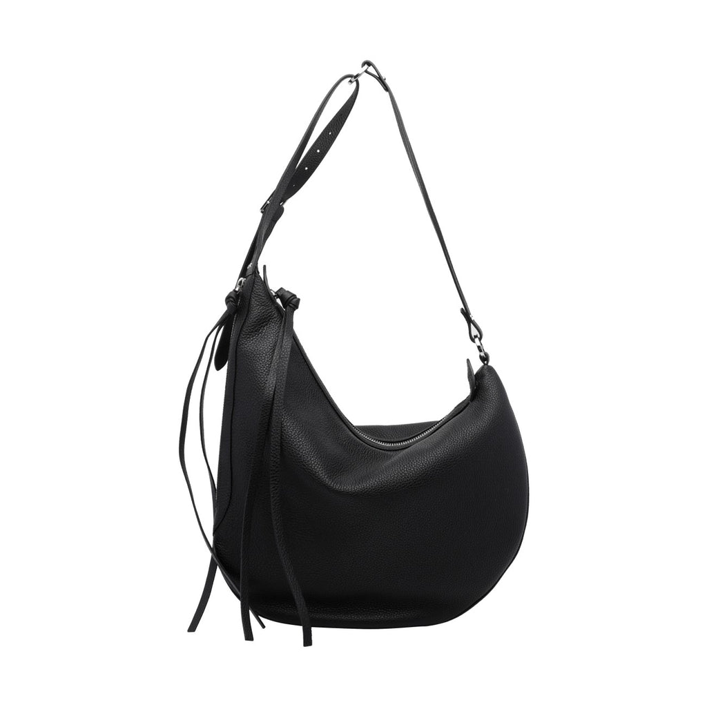 Fendi Men's Large Oyster Leather Shoulder Bag in Black - view 1