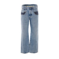 Maison Margiela Men's Denim Patchwork Jeans in Blue - view 1