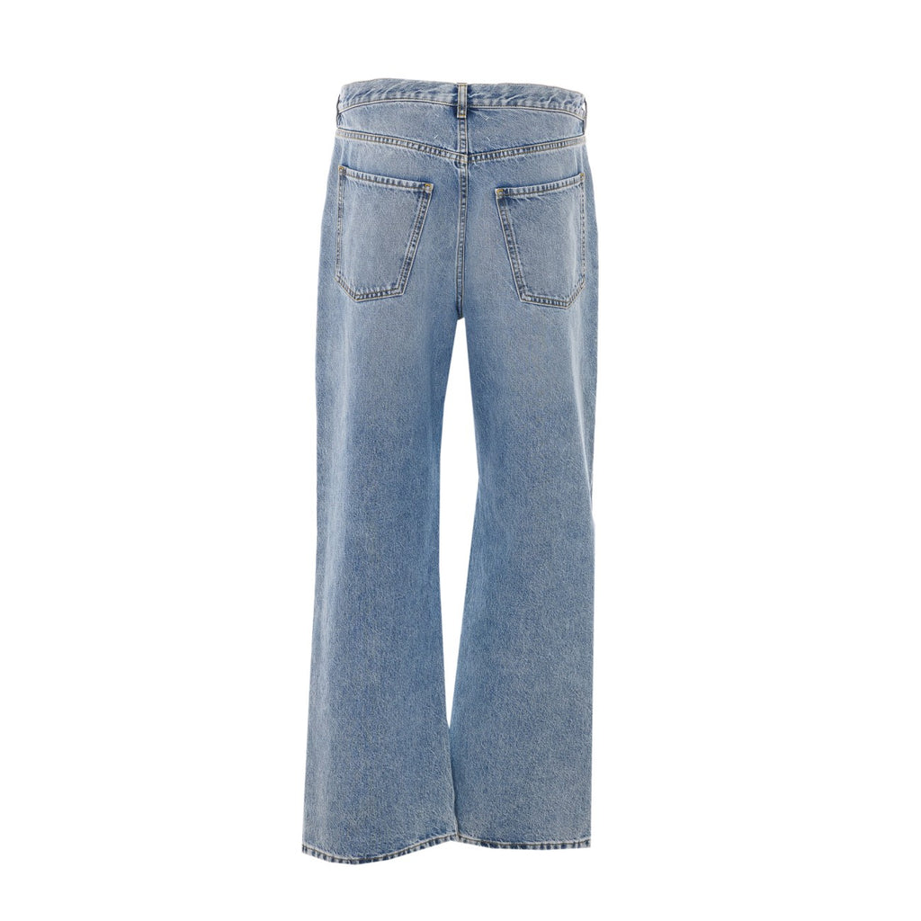Maison Margiela Men's Denim Patchwork Jeans in Blue - view 3