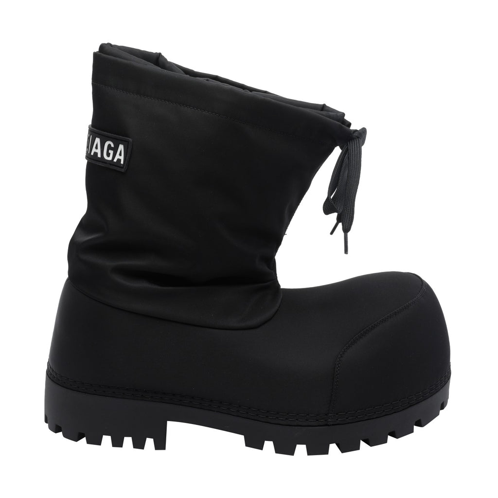 Balenciaga Men's Nylon Alaska Low Booties in Black - view 1